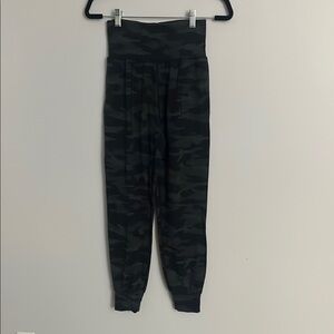 Athleta Black and Gray Joggers Comfortable Athletic Wear